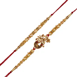 anil rakhi Designer D1171 Assorted Rakhi Set image 3