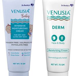 venusia Baby Intensive Moisturizing Cream ,75g & Derm Moisturing Cream ,75g-picture-45