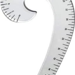 saravana super mart Arm hole scale with French curve combo 1 no Ruler image 4