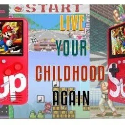 TECHNUV SUP GAME 400 in 1 Retro Game Box Console Handheld Video Game box with TV output Mario 8 GB with Mario/Super Mario/DR Mario/Contra/Turtles and other 400 Games 2 GB with contra, mario, turtle with USB RECHARGER (Red) 2 GB with Mario/Super Mario/DR Mario/Contra/Turtles image 3