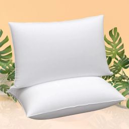 Microfibre Solid Sleeping Pillow Pack of 2-image-53