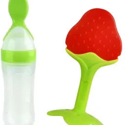 Baby food feeder,teether- Silicon material-image-2