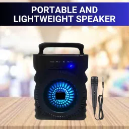 GUGGU 301 (PORTABLE BLUETOOTH DESKTOP SPEAKER) HI Quality Sound Upto 6Hr. PlaytimeJ432 5 W Bluetooth Laptop/Desktop Speaker-32