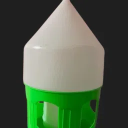 Pigeon Water Drinker 5L - Green Ground Bird Feeder-image-51