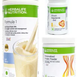 FORMULA-1 SHAKE KULFI-500 GM+PROTEIN POWDER -200 GM+AFRESH -LEMON-50 Protein Shake-24
