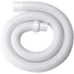 5 Meter Washing machine Outlet pipe Corrugated Plastic Outlet/Drain/Extension Hose Suitable for All Fully/Semi Automatic Washing Machines Outlet ( 5 Meter) Hose Pipe (White) Hose Pipe-picture-23