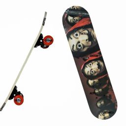Portable Skateboard 17X5 Inch Wheels Mini Beginners Long Board for Kids/Adults 15 inch x 6 inch Skateboard-picture-24