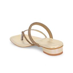 CLOG LONDON Embellished Open Toe Flats image 3