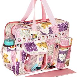 Baby Diaper Bag with Shoulder Strap 15 Ltr Diaper Bag-image-5