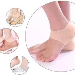 Ankle Support Cushion for Men And Women (Free Size) 1 Pair Heel Support-image-6