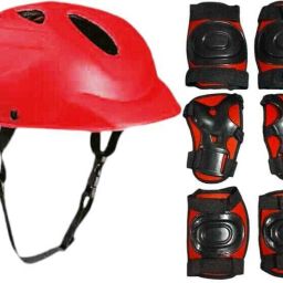 Multi Sports Helmet for Cycling, Skating, Skateboarding Skating Guard Combo-image-18