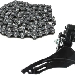 Bicycle 116 Link Gear Chain With Front Derailleur FD Pull UP For Gear Speed Up Bicycle Brake Disk-24