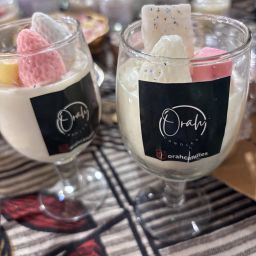 Wine glass scented Candle For home decor Birthday Candle-image-76