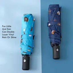 UMB025 3 Fold Automatic Sun & Rain Umbrella-image-18