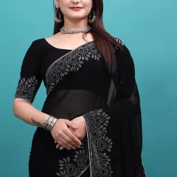 Embellished Bollywood Georgette Saree-image-40