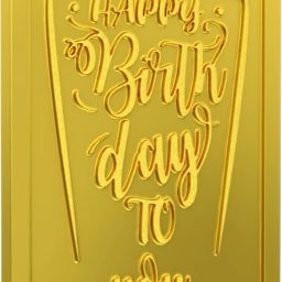 Birthday 24 (999) K 5 g Gold Bar-image-95