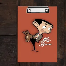 Mr Bean Digital Reprint Clip Board Exam Pad (14x10 Inches) exam pad-34