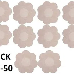 50 Pcs Cotton Nipple Covers Disposable Nipple Breast Covers for Women Breast Nursing Breast Pad-picture-30