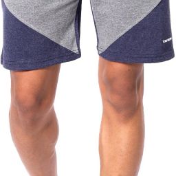 Color Block Men Grey Basic Shorts-image-50