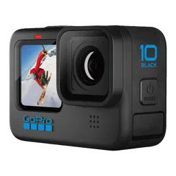 go pro GoPro Hero10 5.3K and 23MP 60 FPS Waterproof Action Camera with Touch Screen (Black) image 3