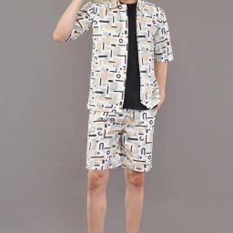Shirt Regular Shorts Co-ords Set-image-11