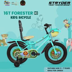 Forester IC 16" Kids Bicycle - For 4 to 6 Years | 16 T (inch) BMX Cycle-image-38