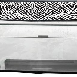 JMT Printer Cover For HP Desk Jet Ink Advantage 2677 Printer (Zebra Print) Printer Cover-image-35