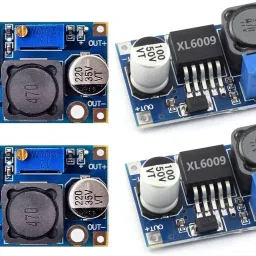 shockley LM2596 & XL6009 DC Buck Boost Converter Module COMBO (2 Pc LM2596) (2 Pc XL6009) Multipurpose Controller-11