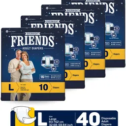 friends Overnight Adult Diaper Tape with odourlock and Anti-Bacterial Absorbent Core Adult Diapers - L-picture-22