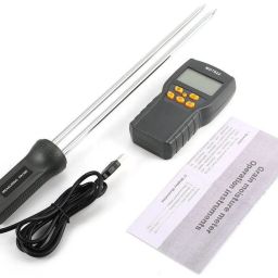 Grain Moisture Measuring Instrument LCD Digital Grain Detector for Wheat, Corn MD-7822 Pin-Type Digital Moisture Measurer-15
