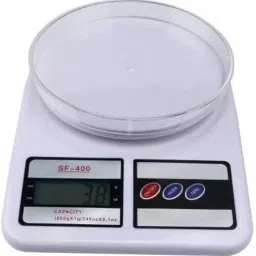 Nac Global Digital LED Display 10 kg Kitchen Weight Scale for measuring grocery(white) Weighing Scale-23
