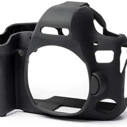 digiclicks Easy Cover for Canon EOS 6D Camera Case, Silicone Case Cover Protective- Black Camera Bag-image-1