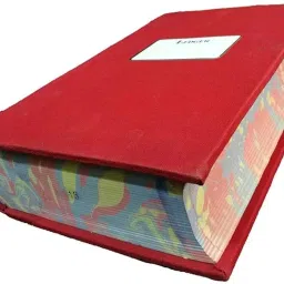Full Canvas bound Ledger R K Full Canvas Bound Ledger 1000 Pages, PACK OF 1 1-Part Ledger-image-38