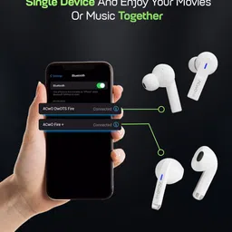 ACwO Wireless Earbuds With Dual Sharing & Wireless Charging image 3