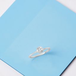 Mia by Tanishq Dainty Classic 925 Sterling Silver Finger Ring-41