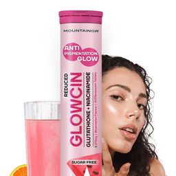 MOUNTAINOR Glowcin Effervescent Tablets With Glutathione & Niacinamide - 15 Tablets-93