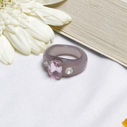 BEWITCHED Gold-Toned Mel Rhinestone-Studded Finger Ring-image-88