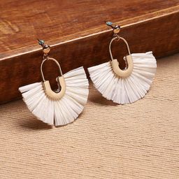 Sangria Gold Plated Drop Earrings-32