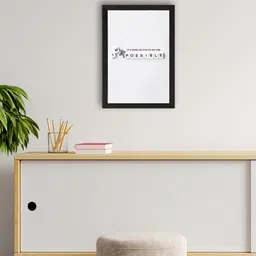 eCraftIndia White & Grey Matt Texture UV Art Painting-image-89
