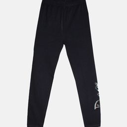 KiddoPanti Girls Ankle Length Leggings With Printed Detail-image-49