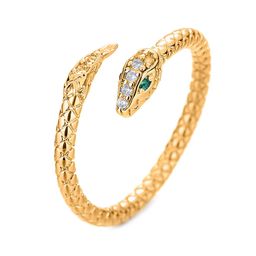Unwind by Yellow Chimes Gold-plated Snake Designed Finger Ring image 4