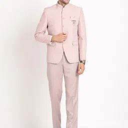 Men 2 Piece Suit Self Design Suit-picture-18