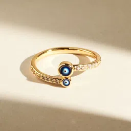 SALTY Stone Studded Finger Ring image 3