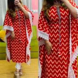 Women Printed Viscose Rayon Kaftan Kurta-picture-32