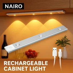 LED Motion Sensor Cabinet Light Strip | 3 Color Modes (Warm/Natural/White) 8 hrs Flood Lamp Emergency Light-19