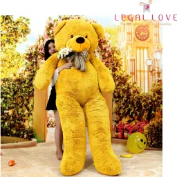 Yellow 7 Feet Toys Soft Stuffed/Fluffy/Huggable Cute Teddy Bear for Kids, Girls - 84 inch-image-69