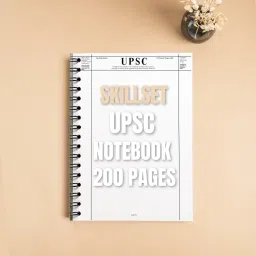 Upsc Answer Writing Copy Combo- Upsc Answer Writing Booklet-Notebook Regular Notebook Unruled 200 Pages-image-4