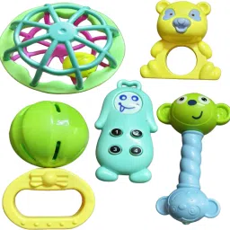 Colorful 5 Piece Baby Musical Rattle Play set Rattle Rattle-18