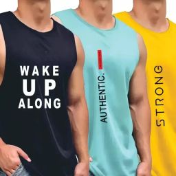 Pack of 3 Men's Vest Men Vest-image-93