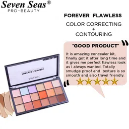 Seven Seas 18 Shades Forever Flawless Color Correcting + Contouring 7g - Shade 101 image 2